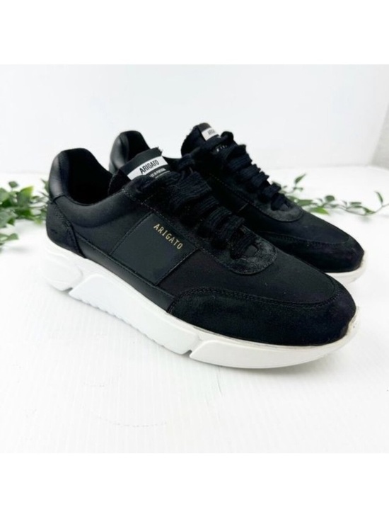 Axel Arigato Shoes - AXEL ARIGATO GENESIS VINTAGE RUNNER SNEAKERS BLACK 7.5